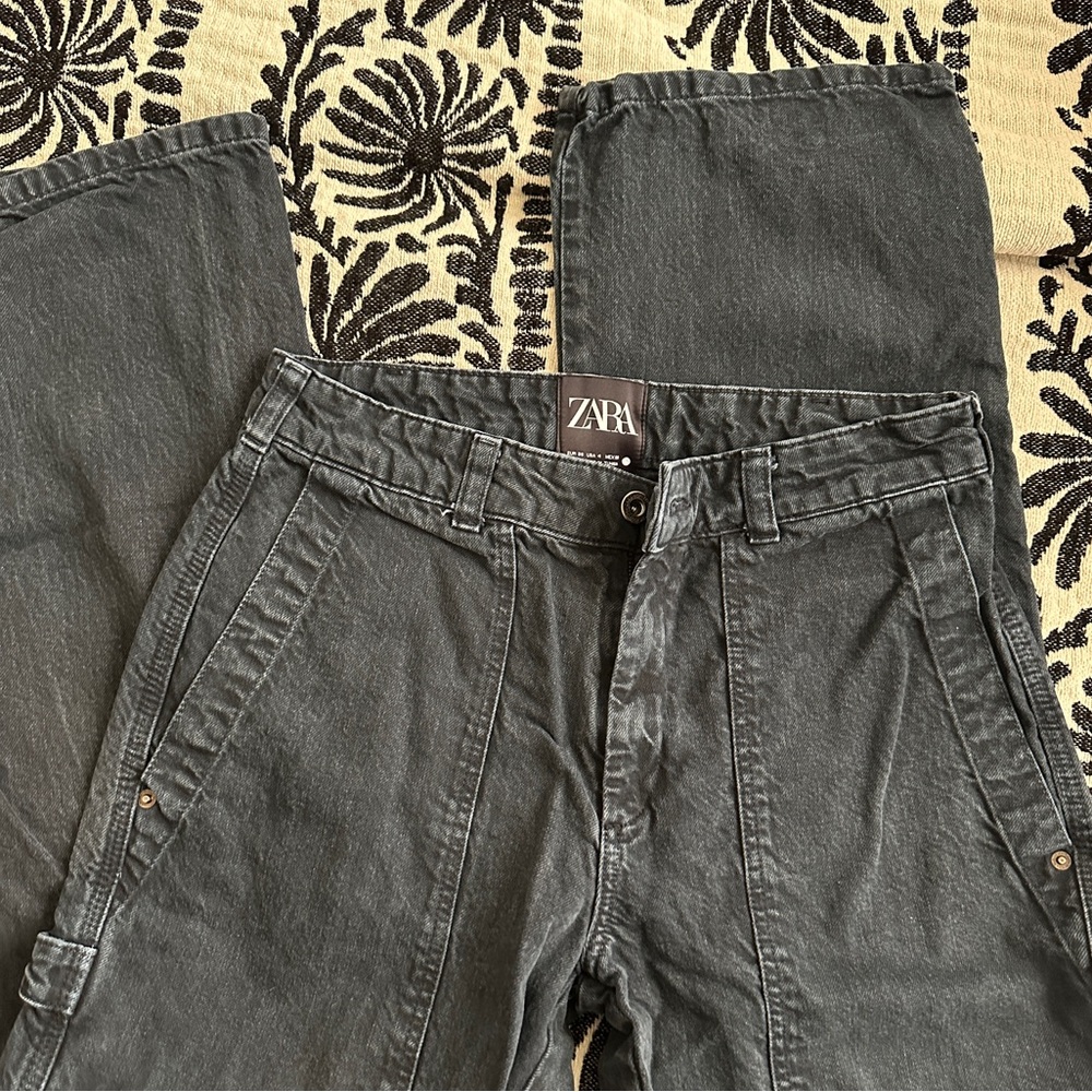 Zara Cargo Jeans
